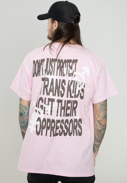 SeeYouSpaceCowboy - Trans Kids Light Pink - T-Shirt