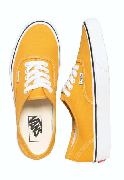 Udholdenhed stang Nybegynder Vans - Authentic Color Theory Golden Yellow - Shoes | IMPERICON US