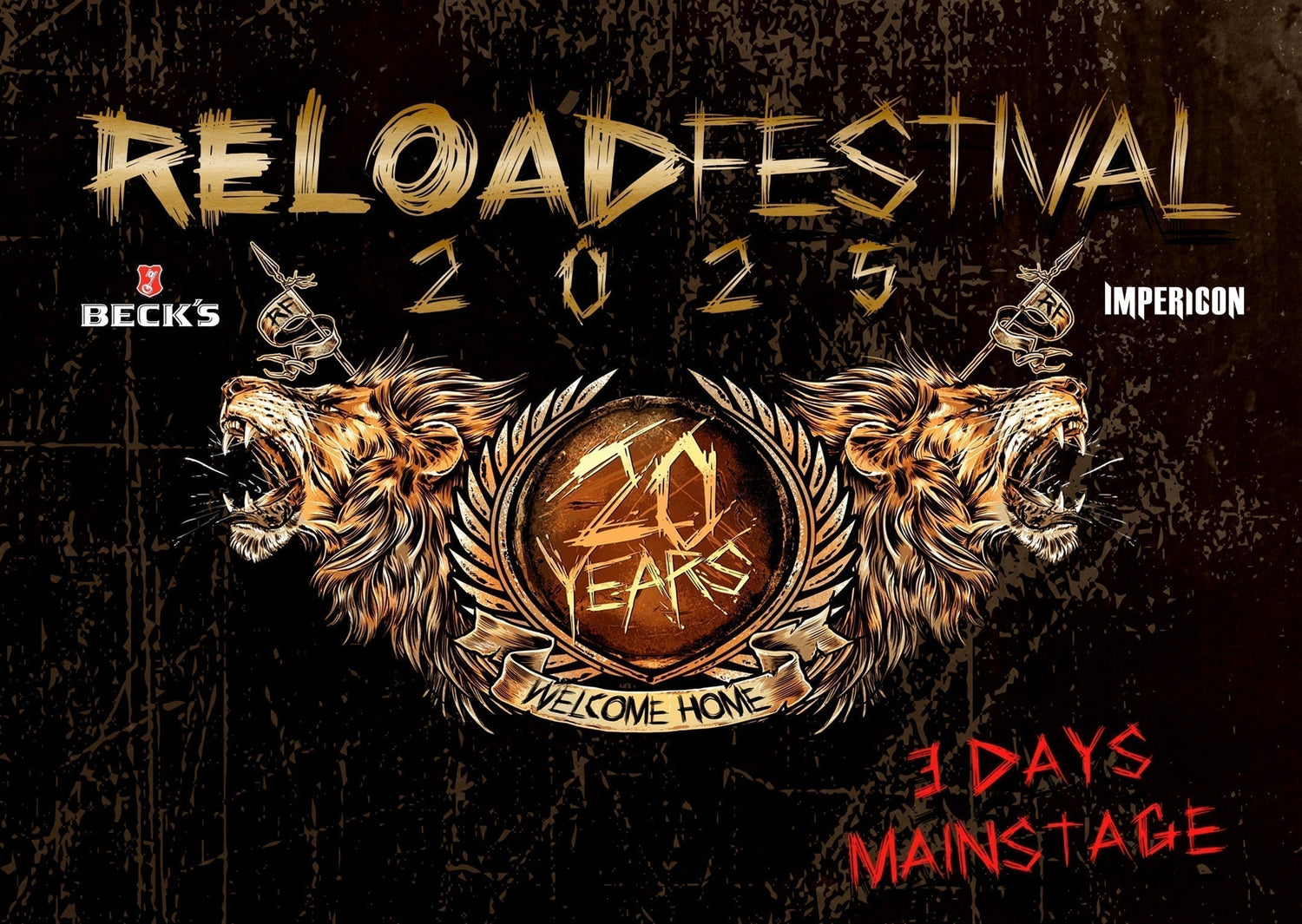 Reload Festival Poster 2025
