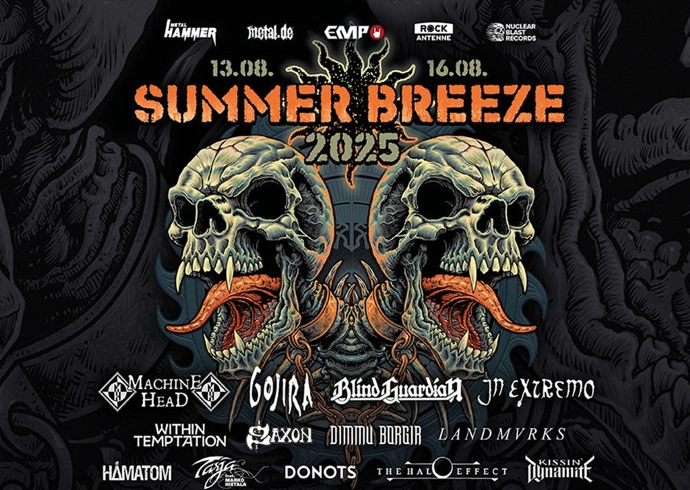 Summer Breeze 2025 Lineup Poster