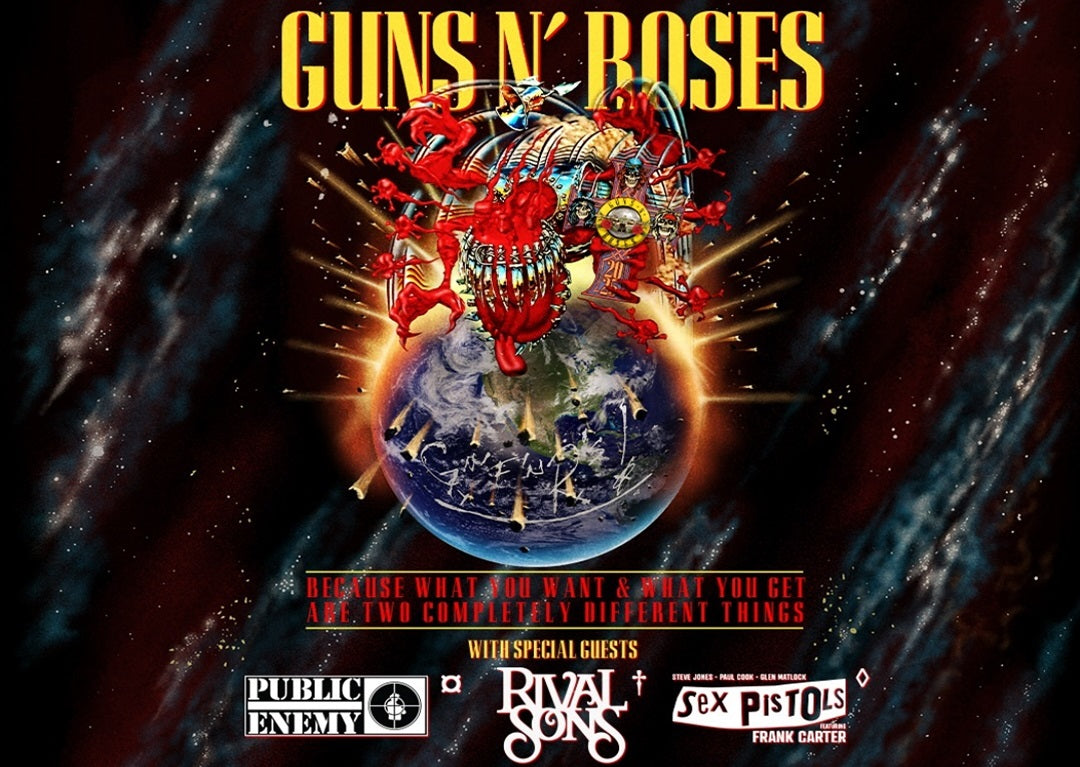 Guns N’ Roses: 2025 Tour Dates For EU Announced!