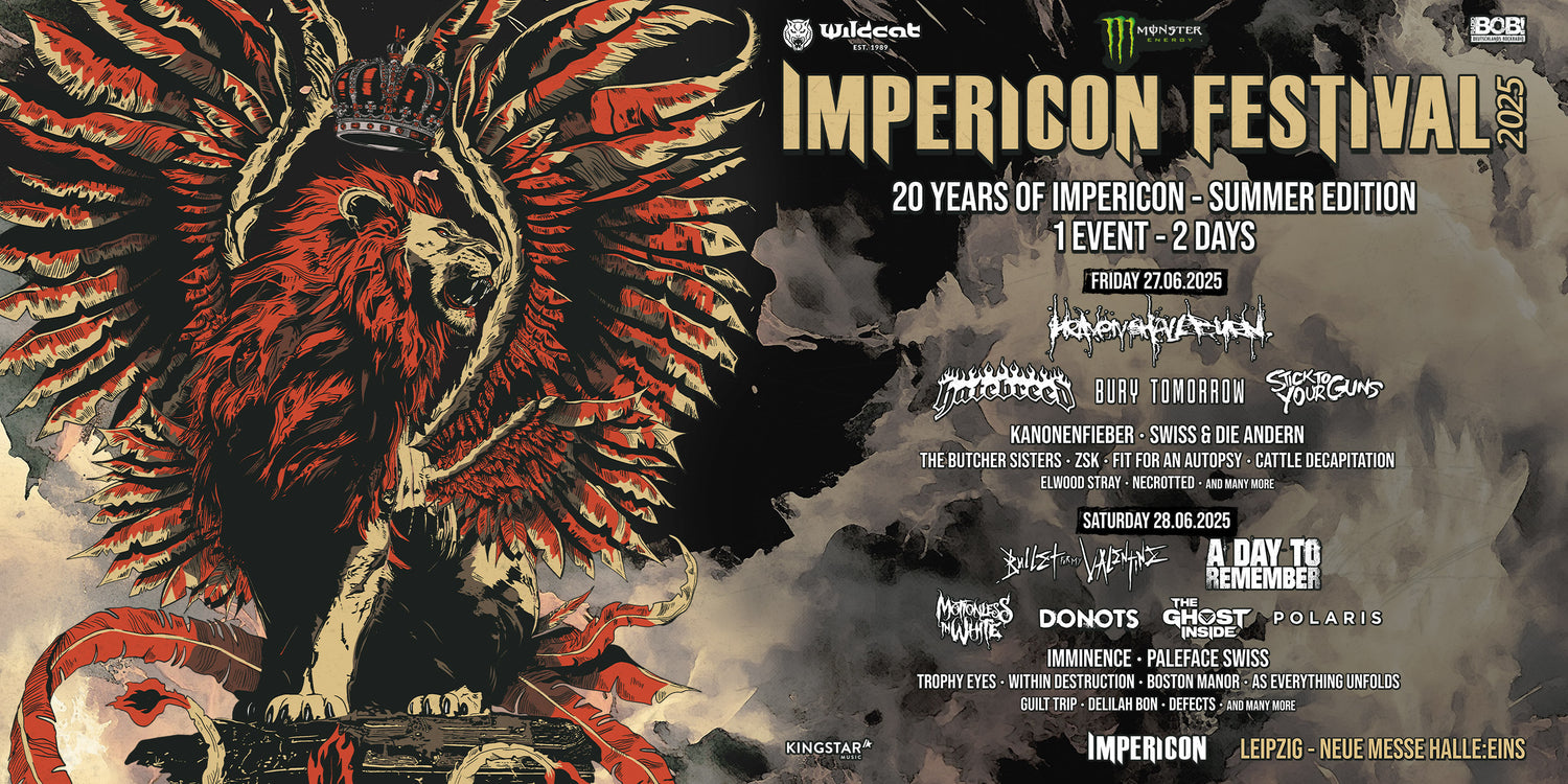 Impericon Festival 2025: New Band Announcement For Our 20th Anniversary!