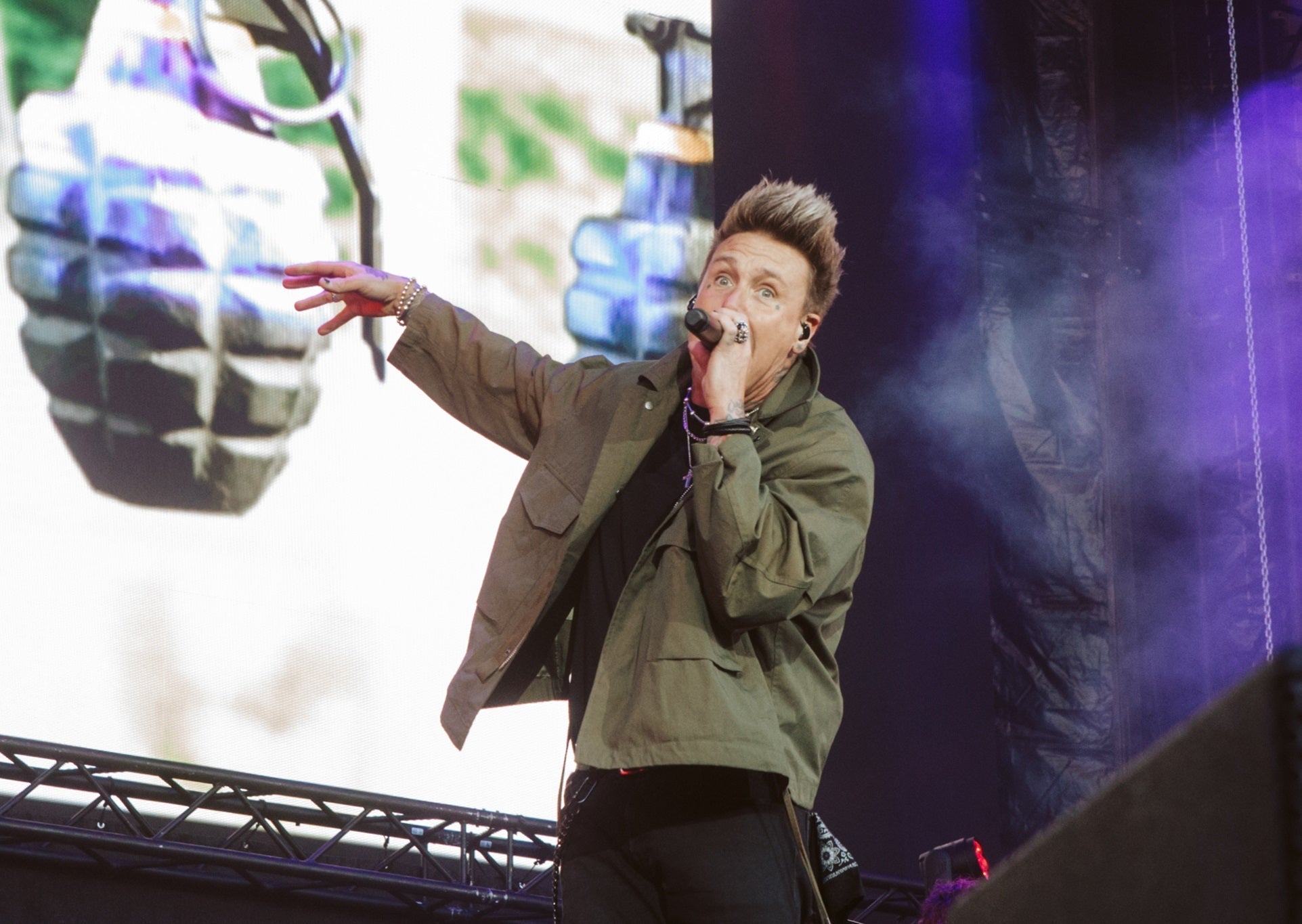 Papa Roach Live Photo