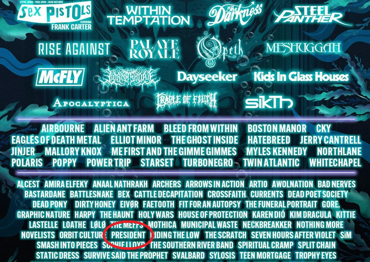 President: The Mystery Band At Download 2025