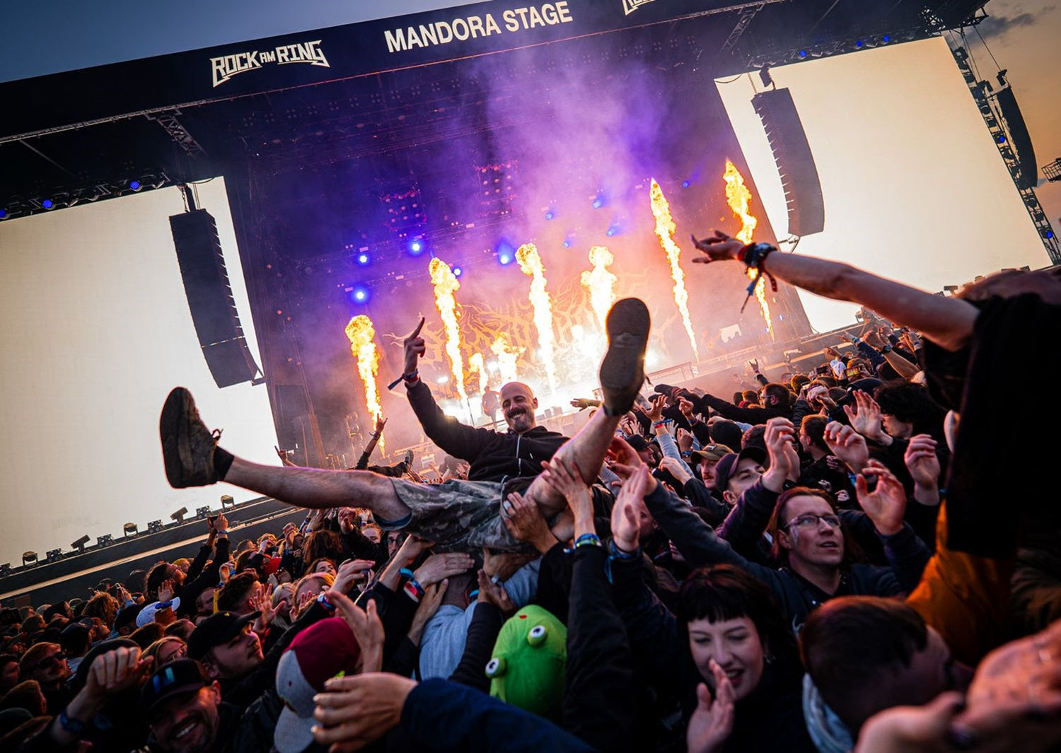 Rock am Ring 2025 Crowd & Stage Photo