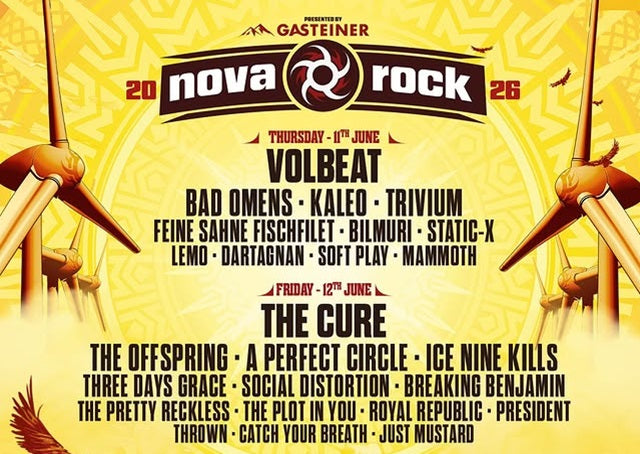 Nova Rock 2026 Poster