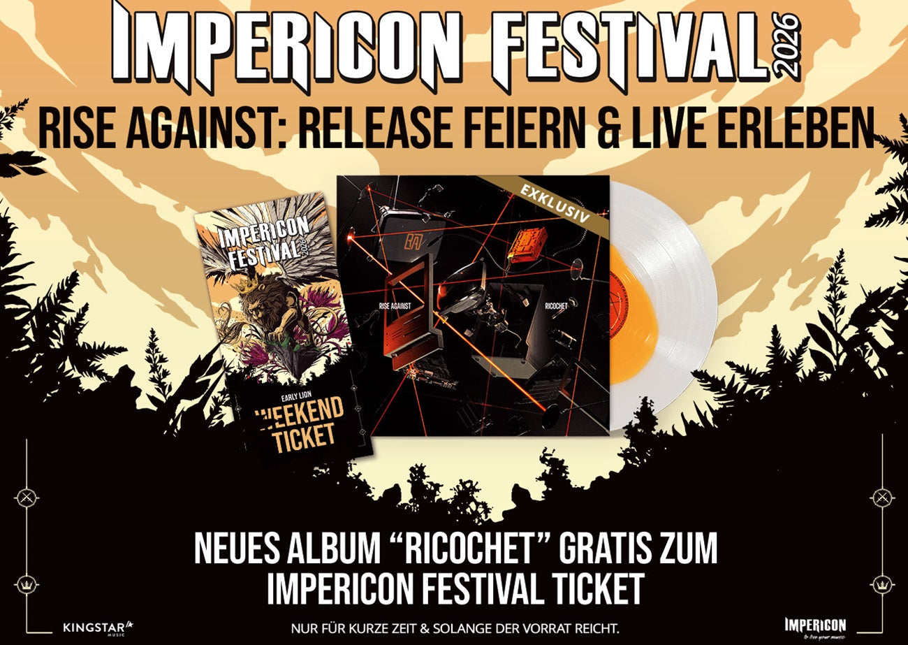 Impericon Festival Rise Against Ticket Graphic
