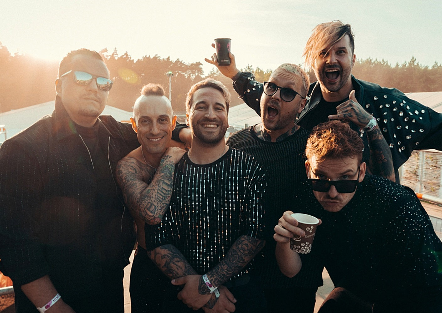 Electric Callboy & Frank Zummo Press Photo