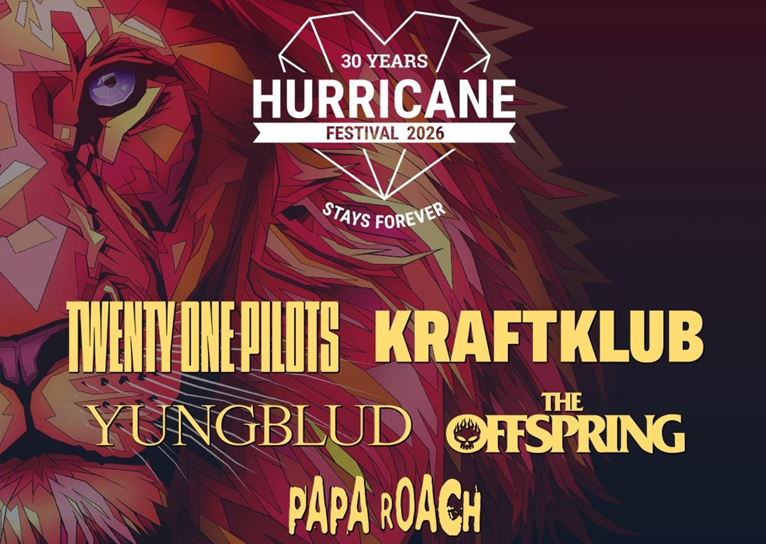 Hurricane Festival Poster 2026
