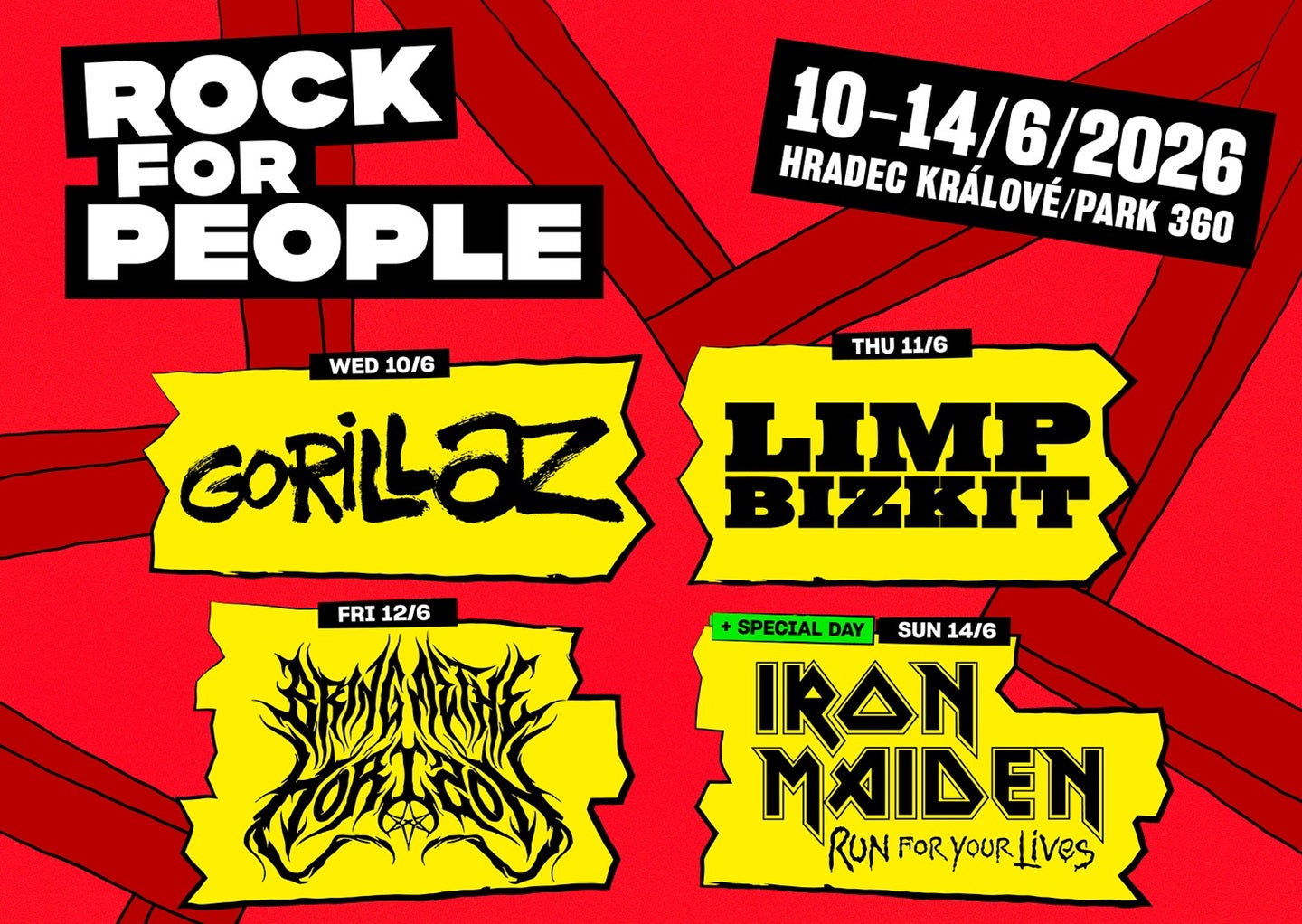 Rock FOr People 2026 Poster