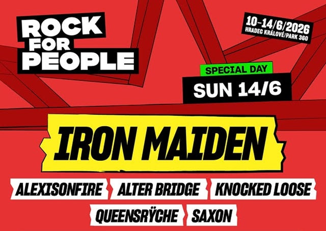 Rock For People Lineup Poster Sunday 2026