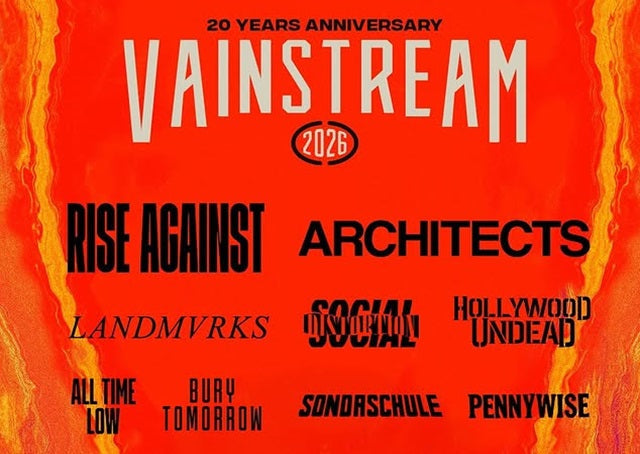 Vainstream 2026 Lineup Poster