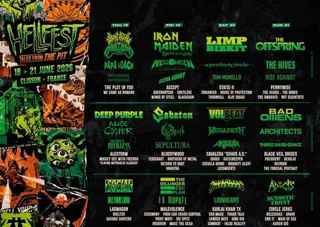 Hellfest 2026 Poster
