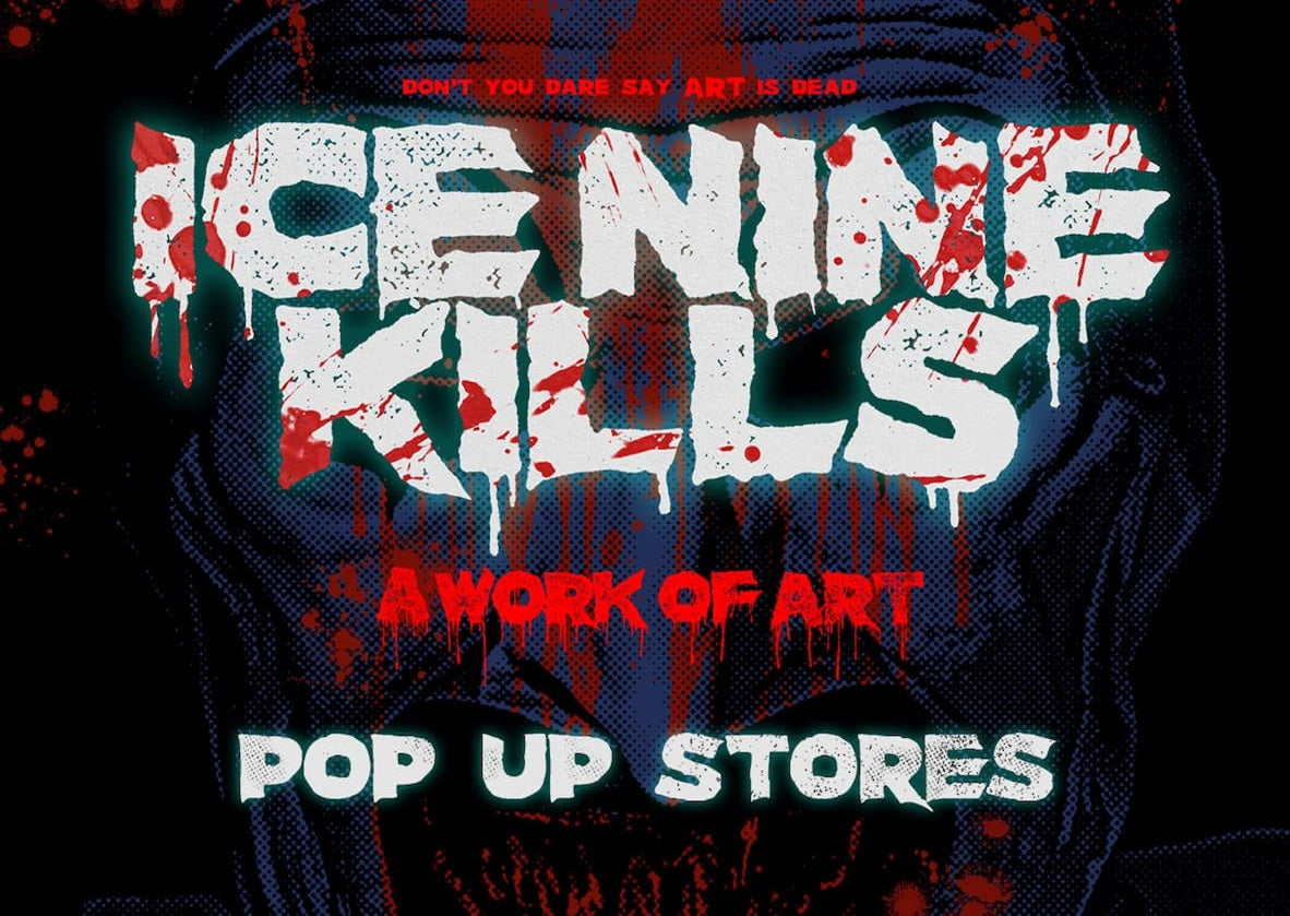 Ice Nine Kills Pop Up Stores 2025 Poster