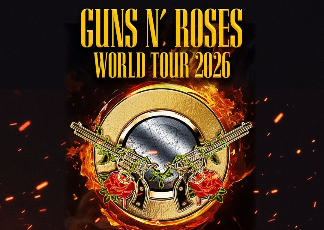Guns N' Roses World Tour 2026 Poster