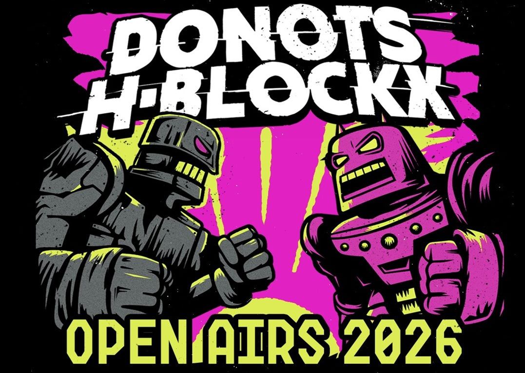 Donots & H-Blockx Tour Poster 2026