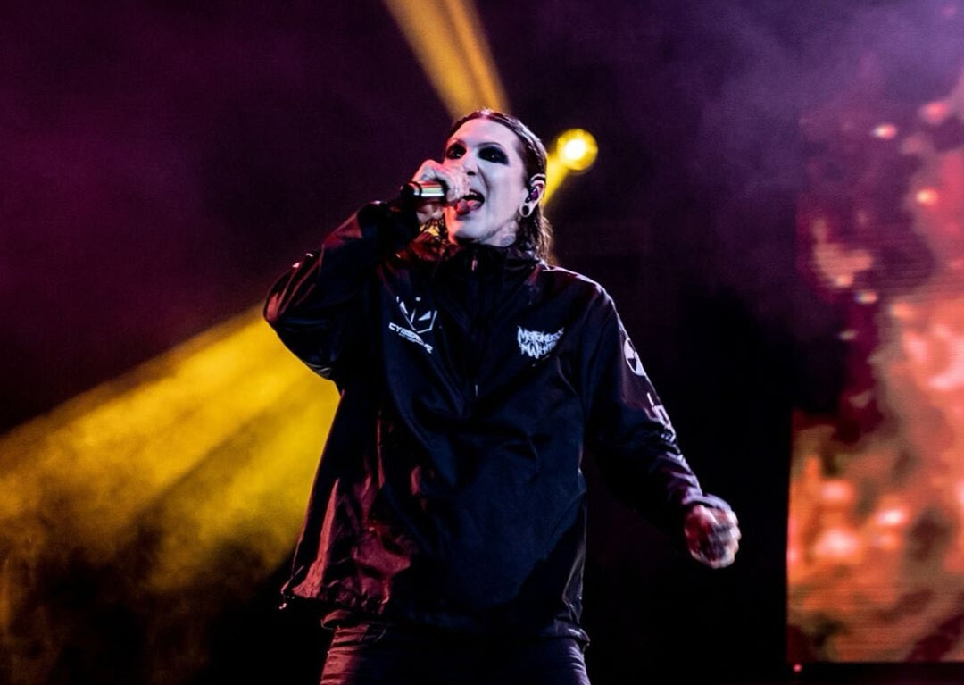 Chris Motionless Live Photo
