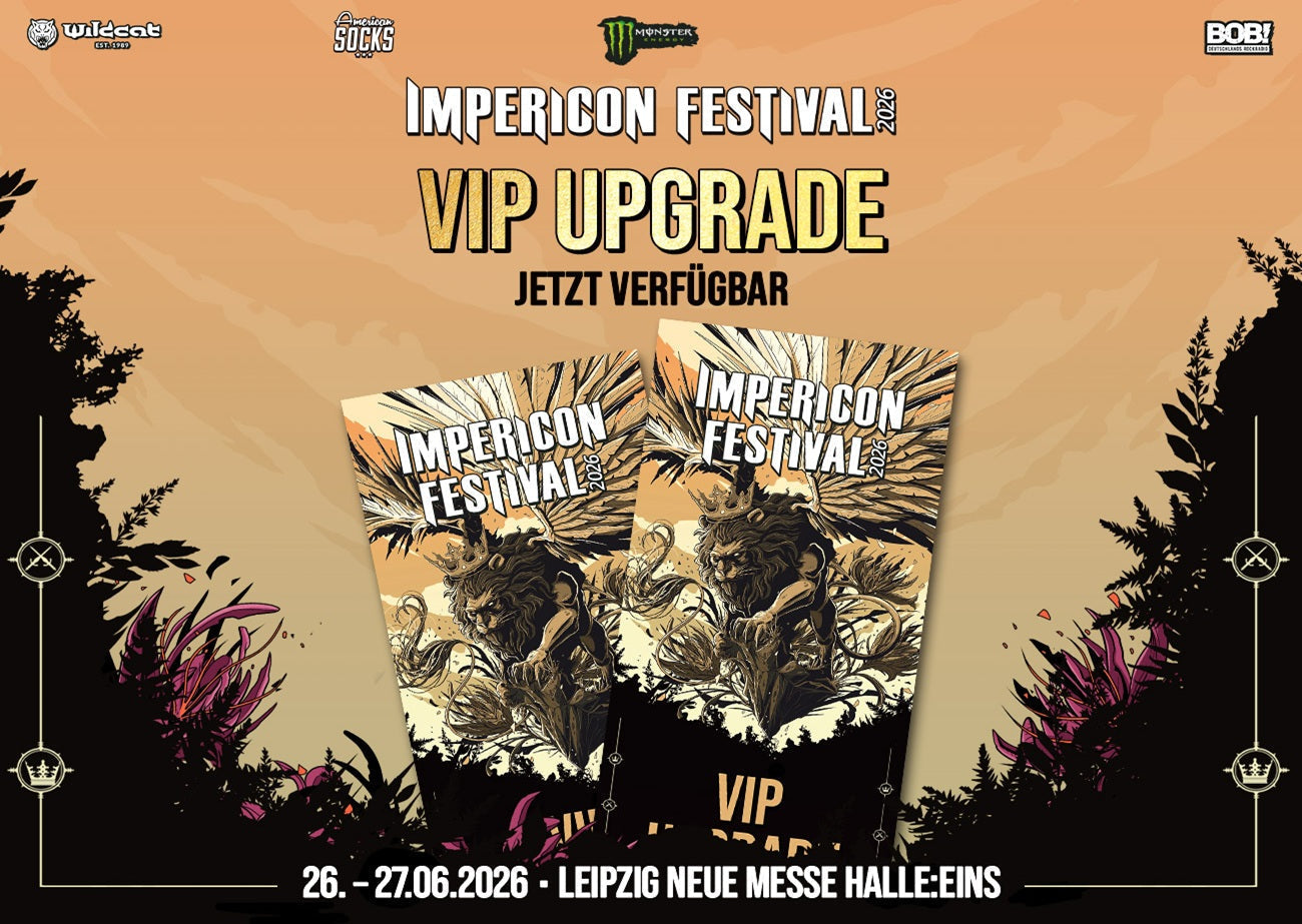 Impericon Festival 2026 VIP Ticket Graphic