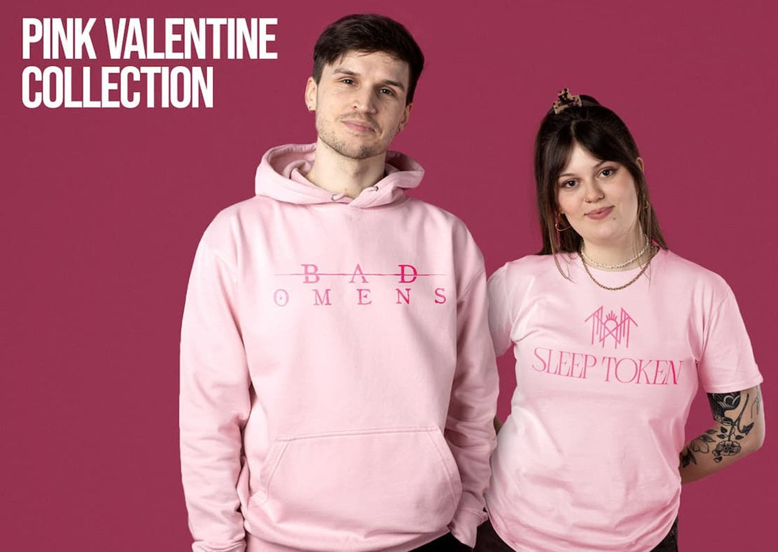Pink Valentine Collection Model Graphic
