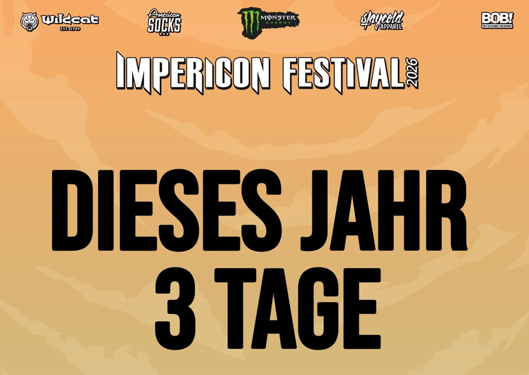 Impericon Festival 3 Days Graphic