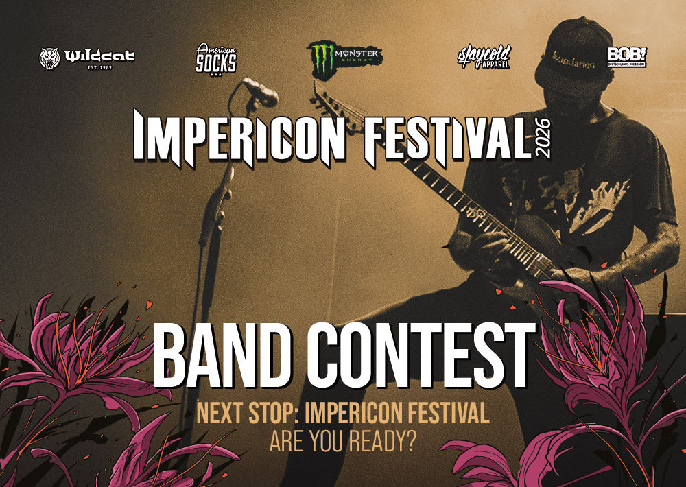 Impericon Festival Band Contest Magazine Header