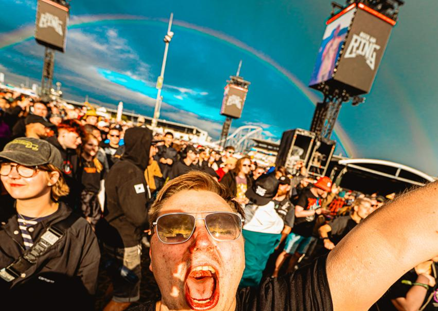Rainbow Crowd Photo Rock am Ring 2026