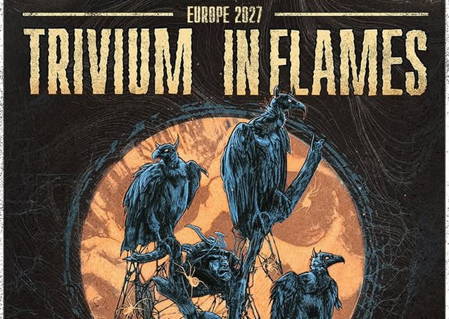 Trivium & In Flames Tour Poster
