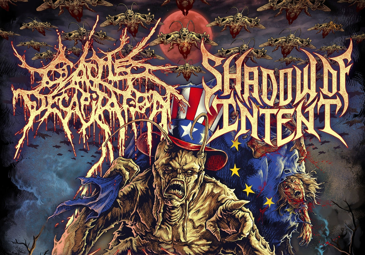 Cattle Decapitation & Shadow Of Intent Tour Poster