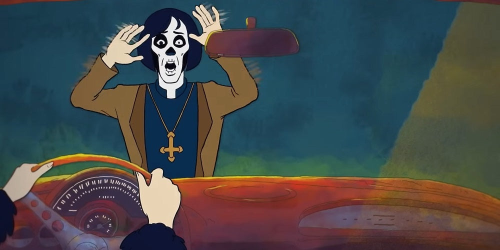 Ghost Release New Animated Videos For “Mary On A Cross” And “The Future Is A Foreign Land"