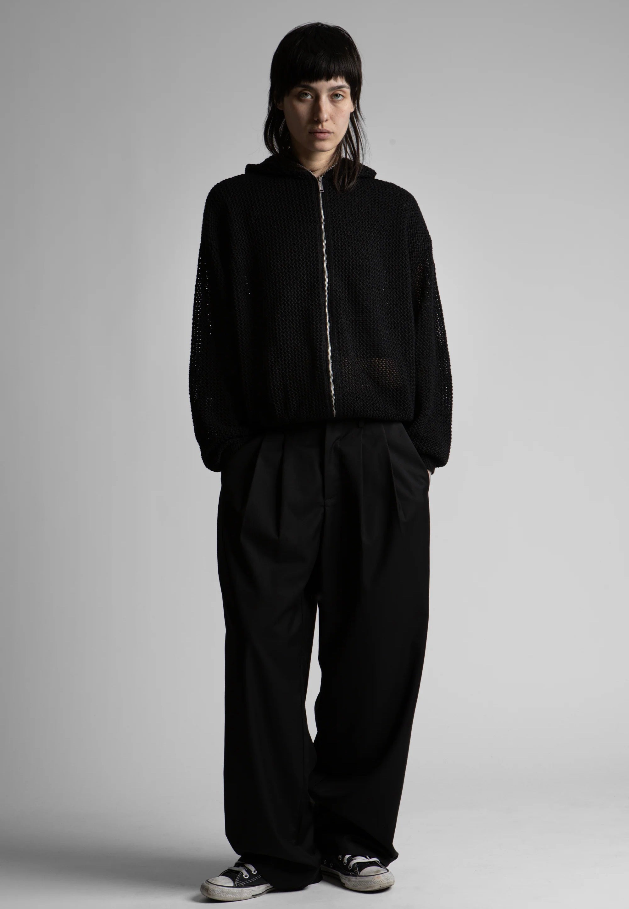 Wasted Paris - Realm Loose Black - Zipper | Women-Image