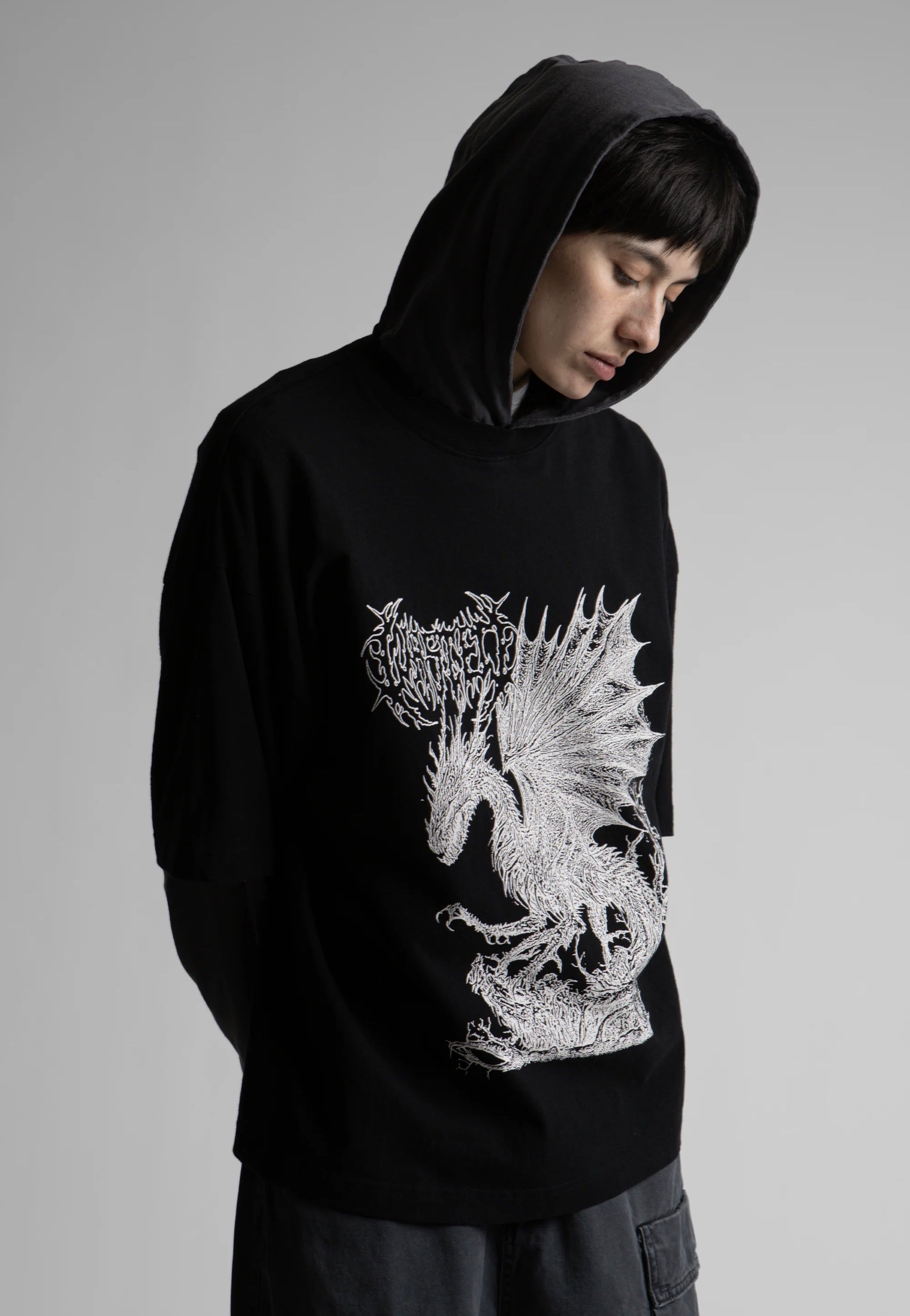 Wasted Paris - Balaur Age Black/Old Black - Hoodie | Women-Image