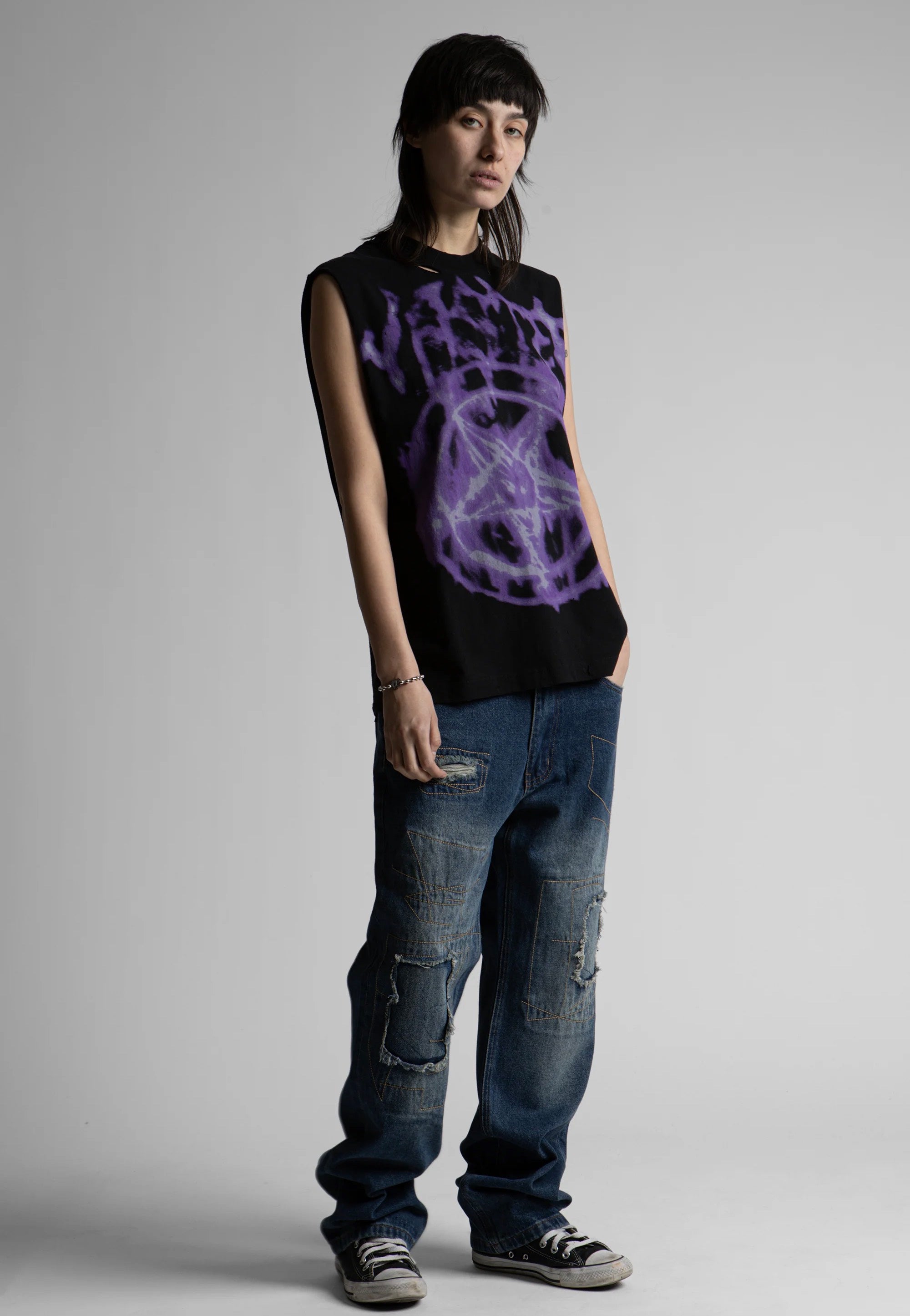 Wasted Paris - Banshee Black - Sleeveless | Women-Image