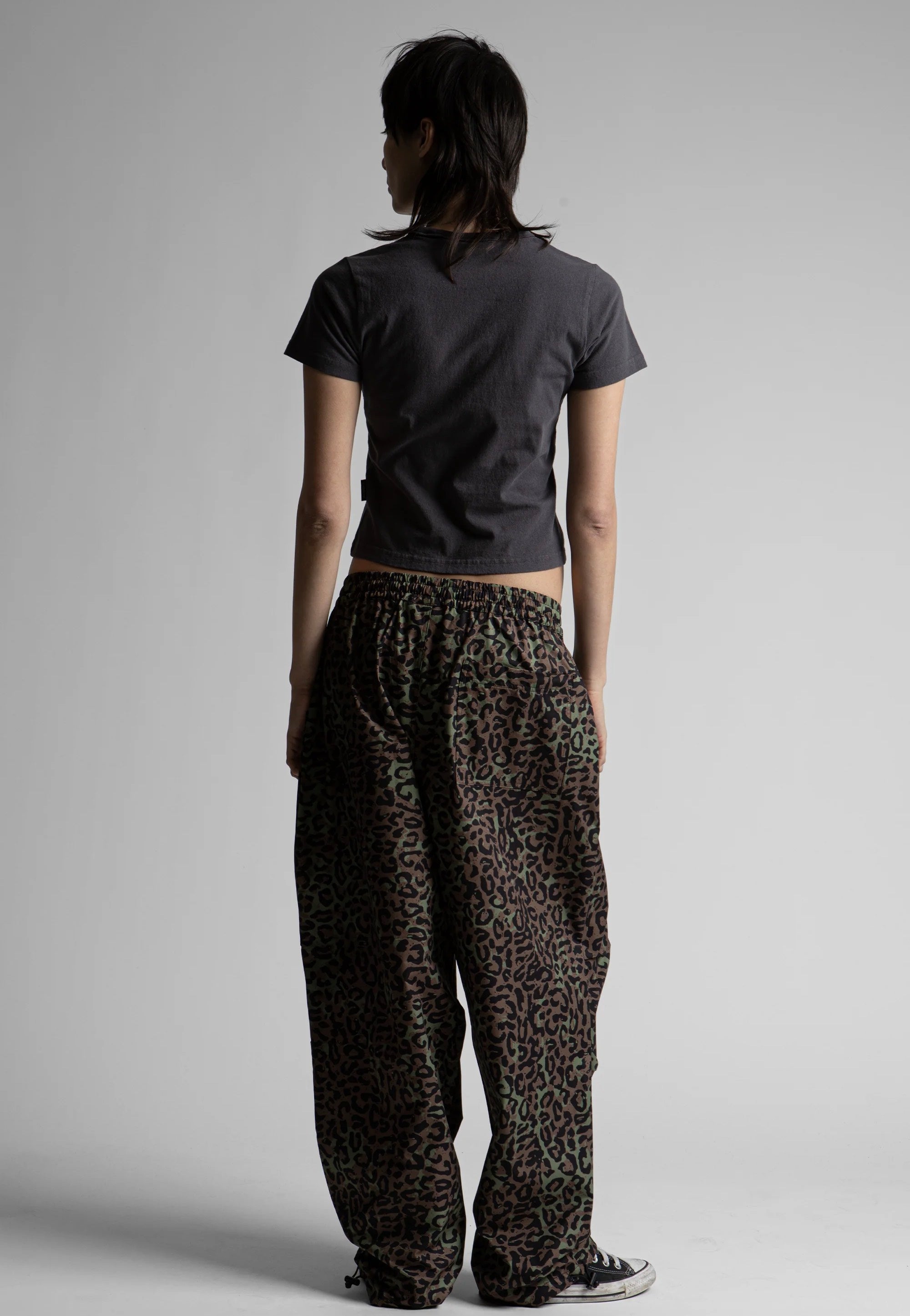 Wasted Paris - Cheetah Overpant Olive Khaki Camo - Pants | Women-Image