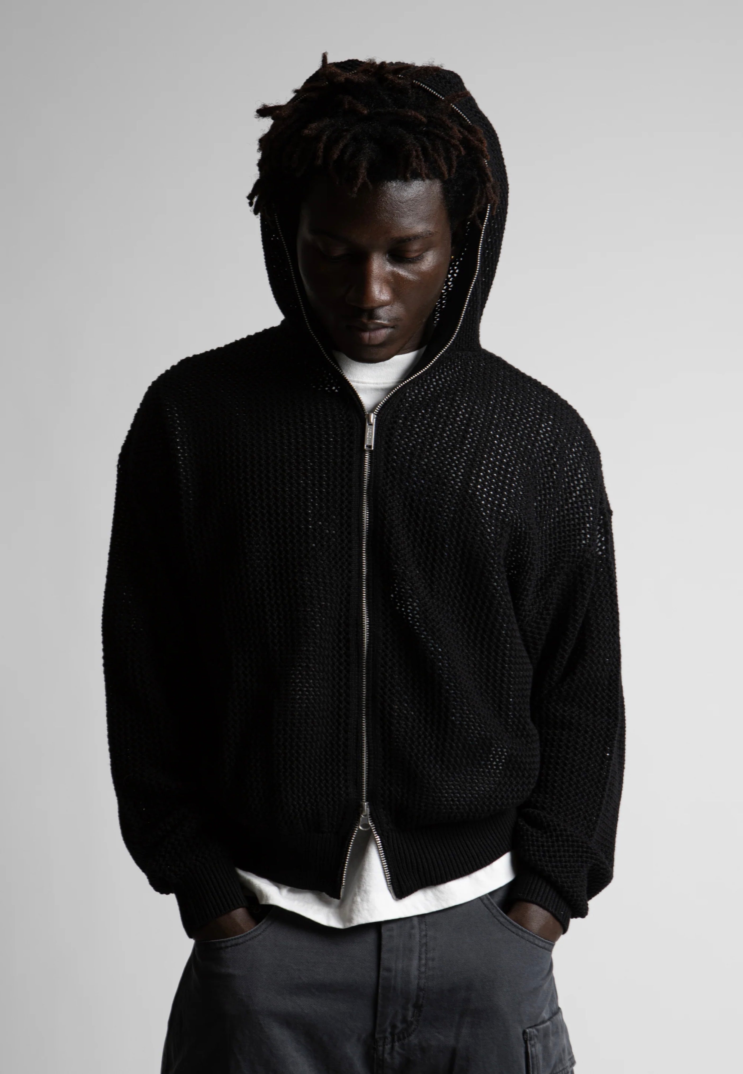 Wasted Paris - Realm Loose Black - Zipper | Men-Image