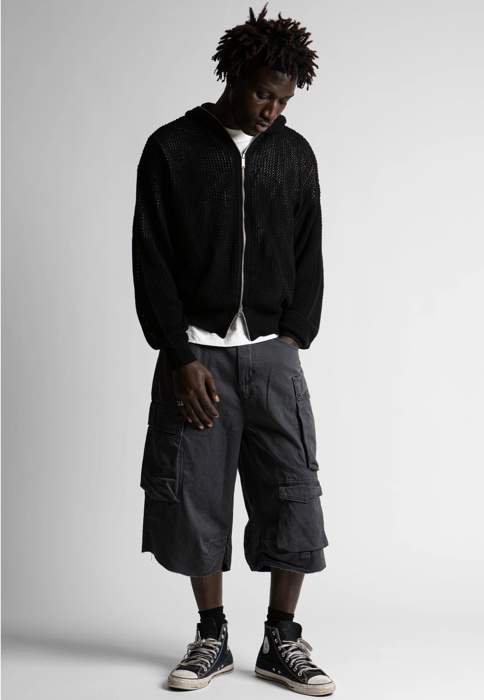 Wasted Paris - Realm Loose Black - Zipper | Men-Image
