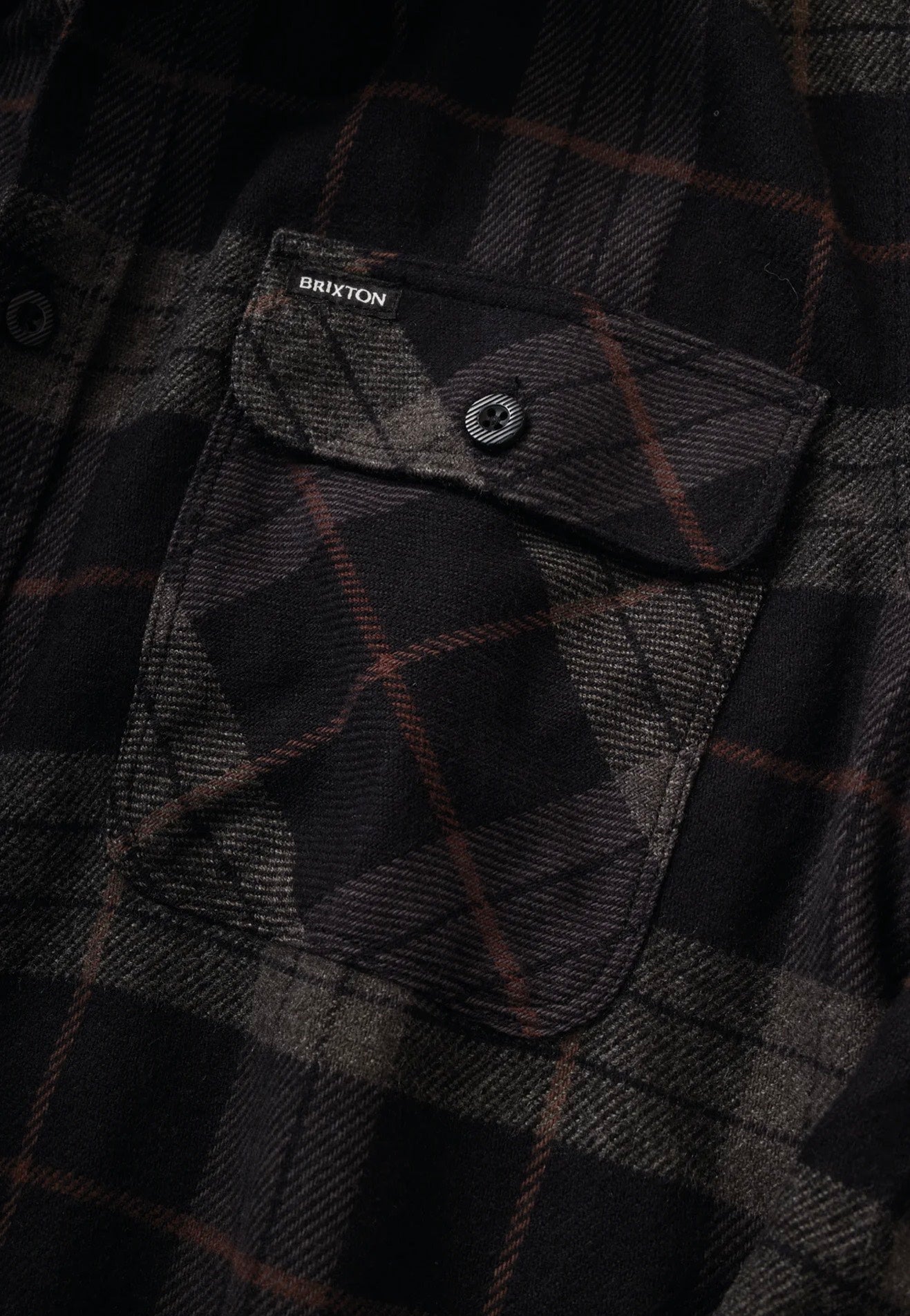 Brixton - Bowery Black/Charcoal - Shirt | Men-Image