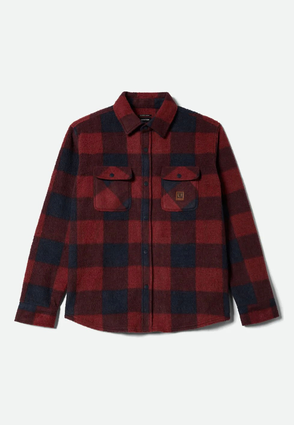 Brixton - Bowery L/S Arctic Stretch Fleece Adrenaline Rush/Mood Indigo - Jacket | Men-Image