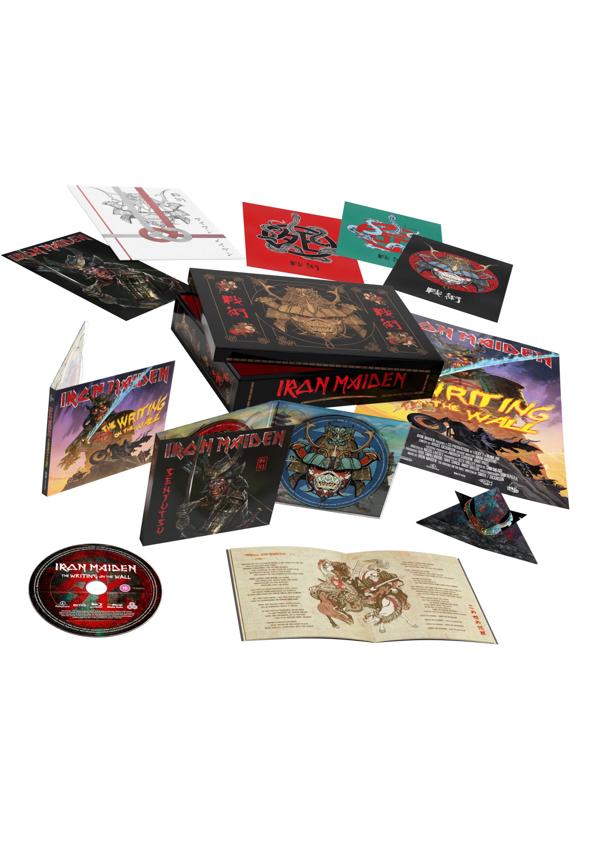 IRON MAIDEN 21作品セット IRON MAIDEN 15 CD Box Set lot - NEW & SEALED! + 21 magnets! Ships