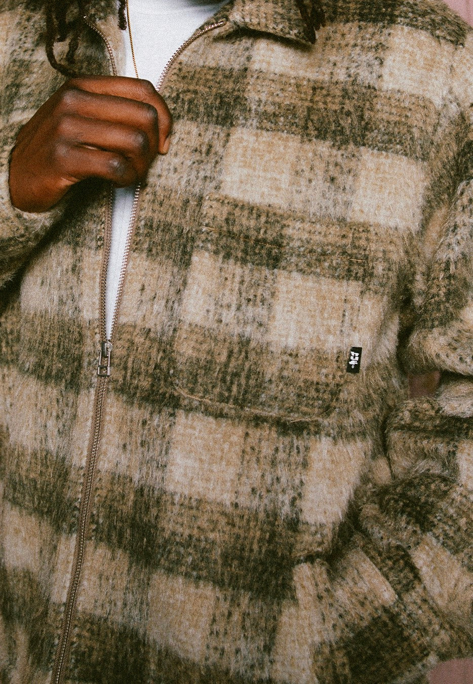 HUF - Megablast Plaid Desert - Jacket | Men-Image