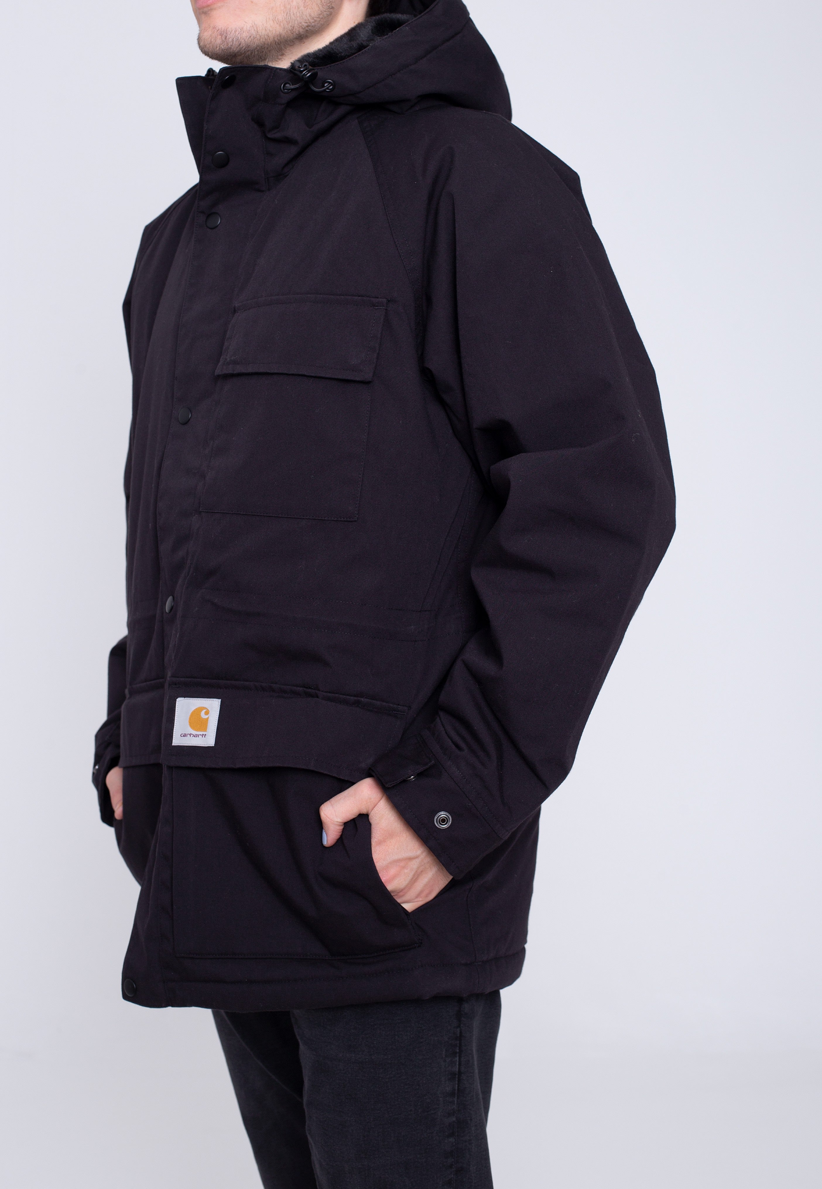 Carhartt WIP - Morden Black/Black - Jacket | Men-Image