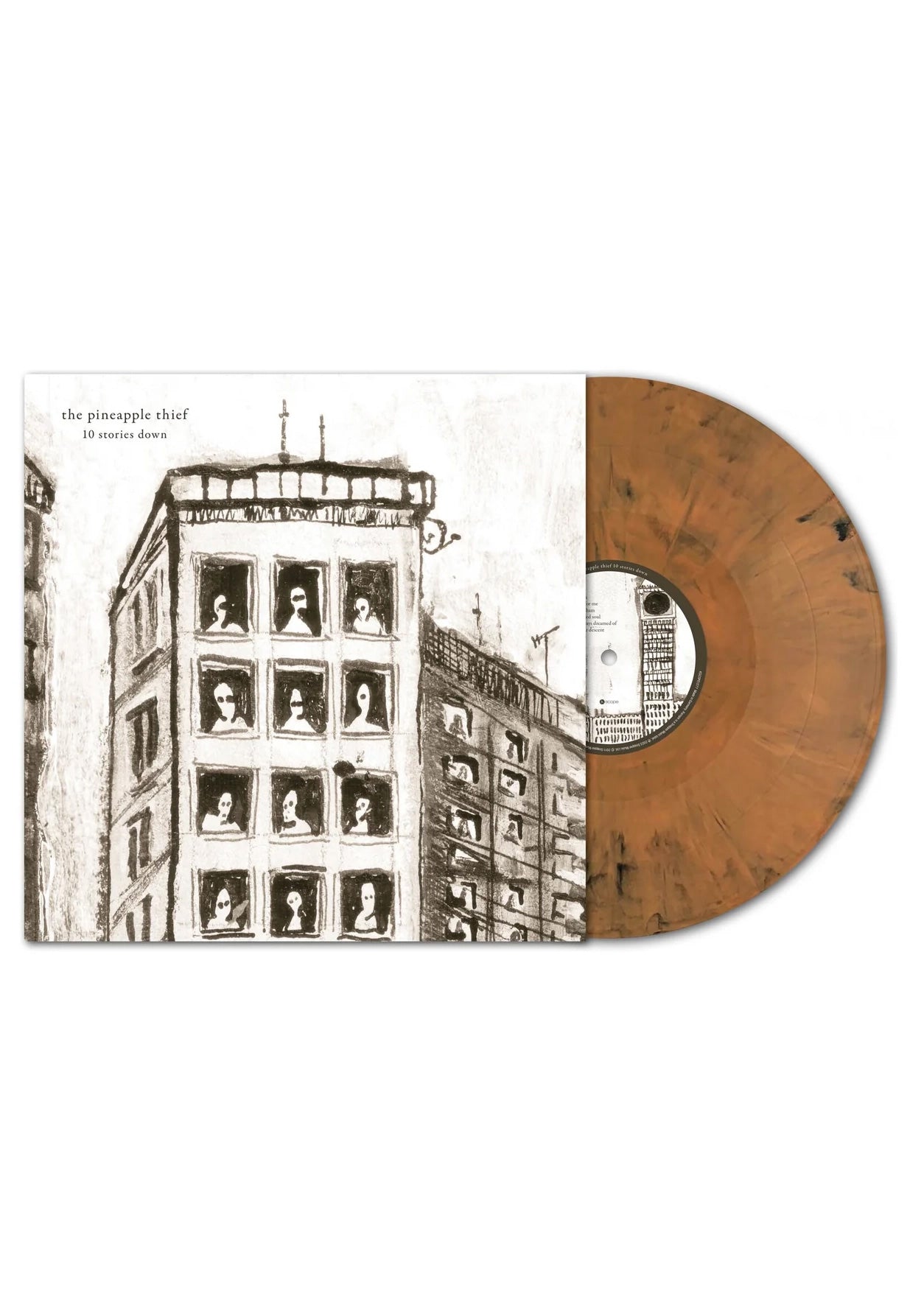 The Pineapple Thief - 10 Stories Down (20th Anniversary) Ltd. Apricot/Black - Marbled Vinyl | Neutral-Image