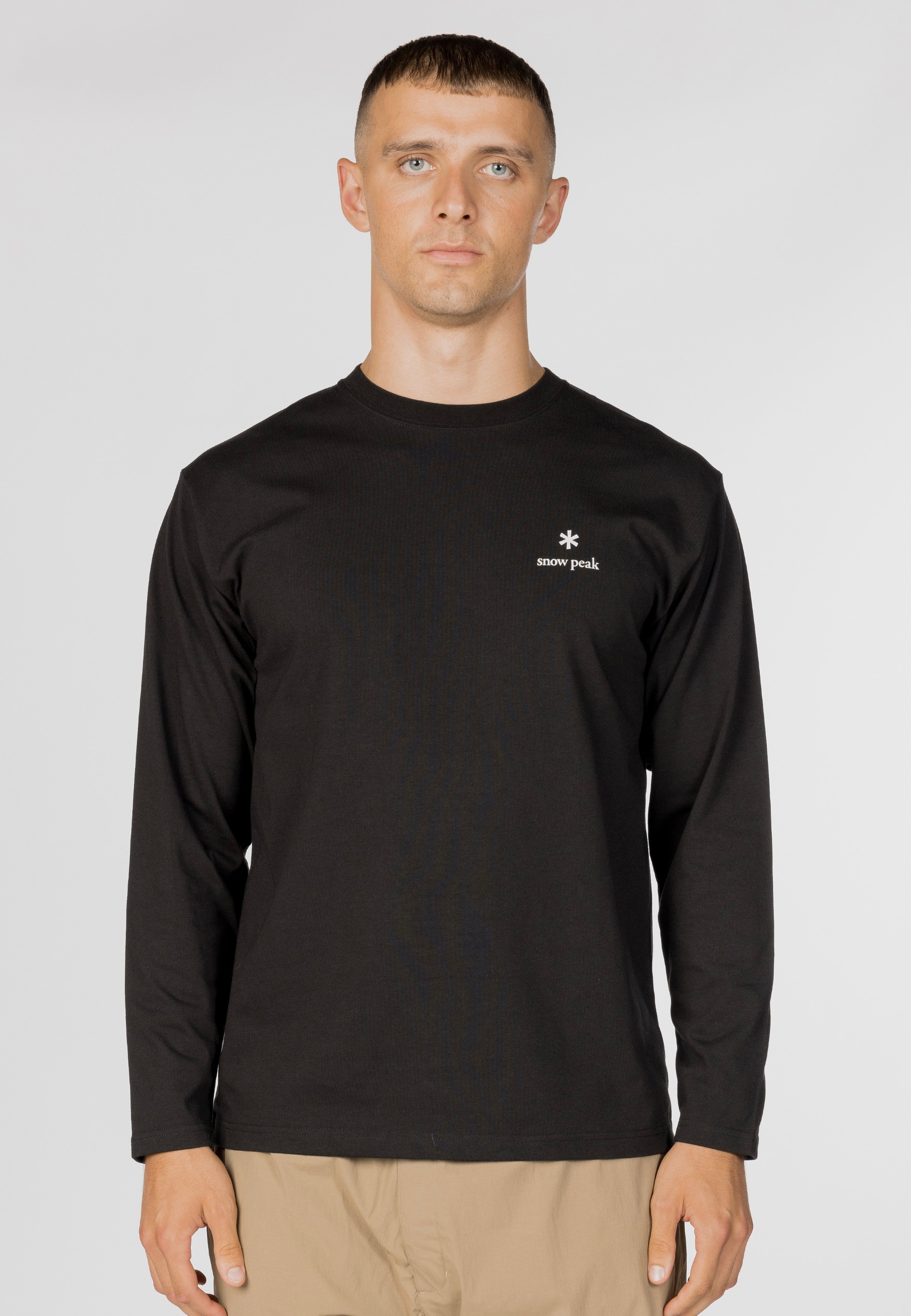 Snow Peak - NSD Logo Black - Longsleeve | Men-Image