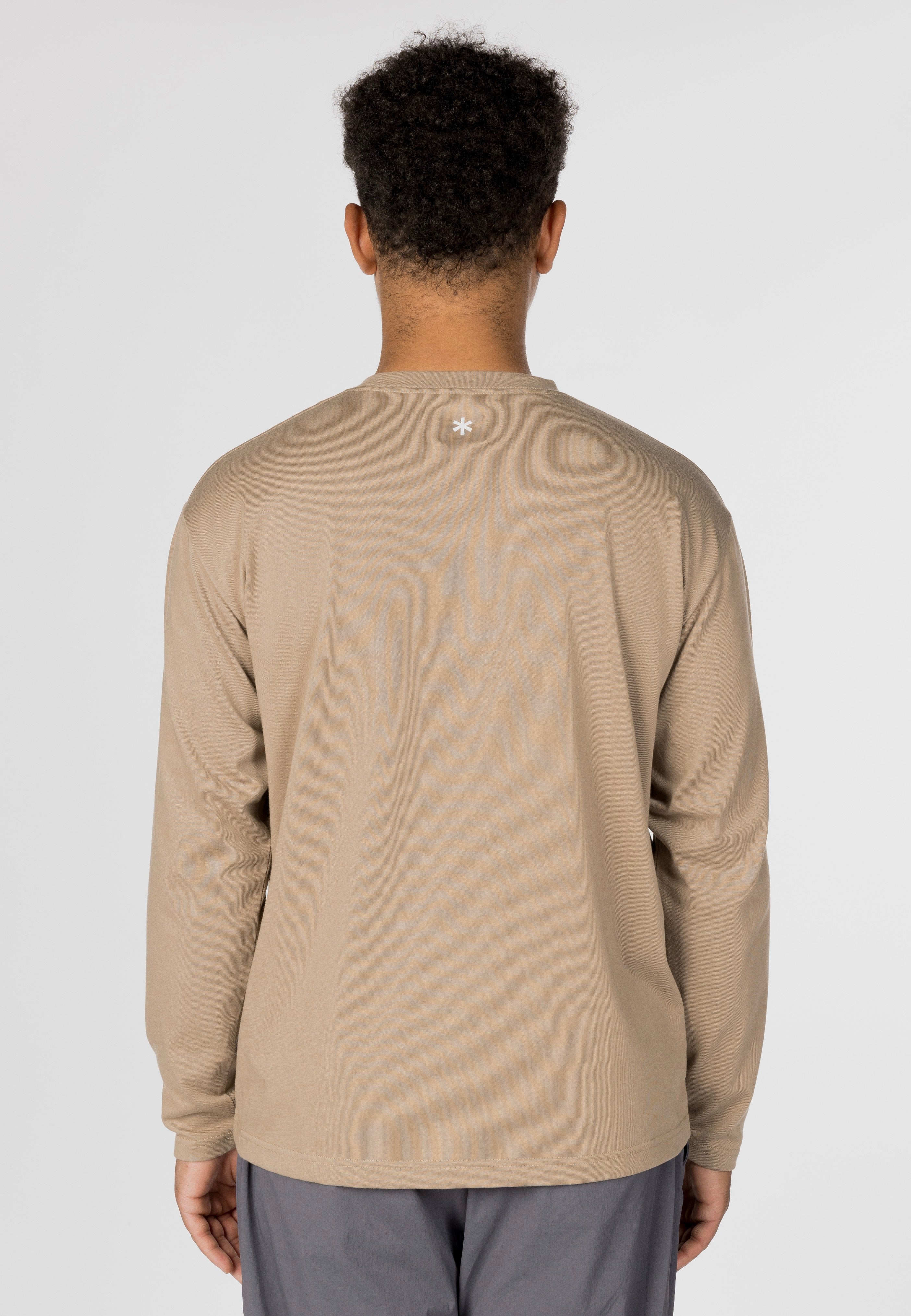 Snow Peak - NSD Logo Dark Beige - Longsleeve | Men-Image