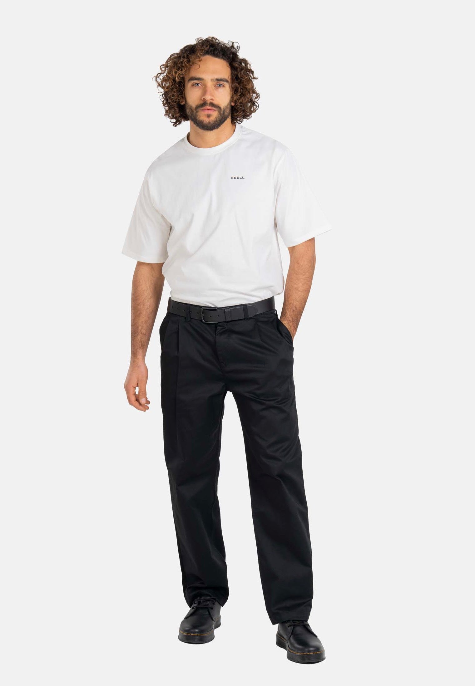 REELL - Bowie Chino PC Deep Black - Pants | Men-Image