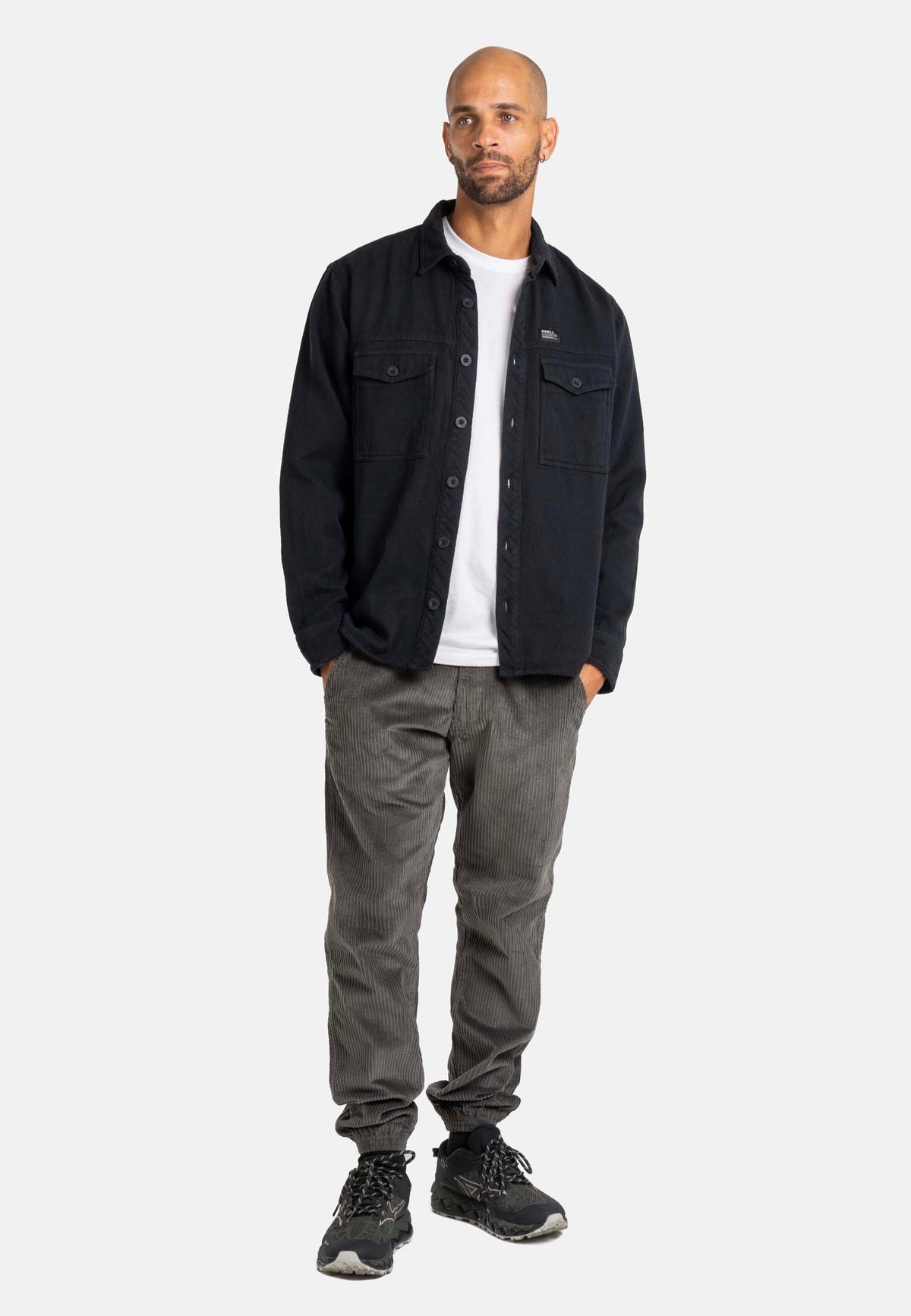 REELL Reflex Original Dual Cord Vulcan Grey Hose | Men-Image
