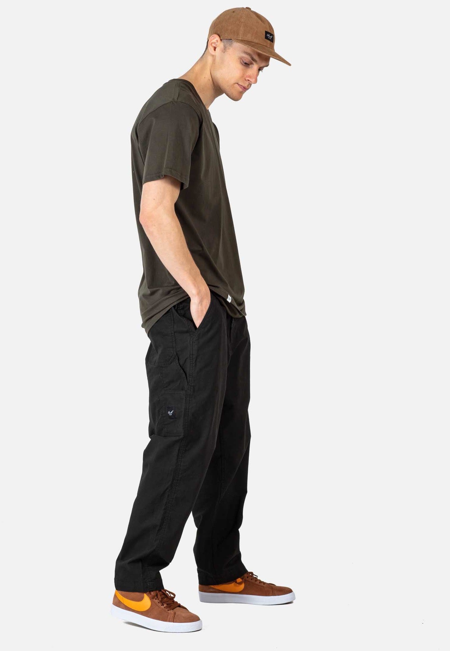 REELL - Reflex Hustler Black Canvas - Pants | Men-Image