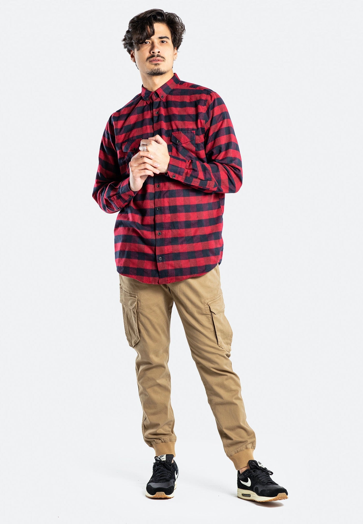 REELL - Reflex Rib Cargo Dark Sand - Pants | Men-Image