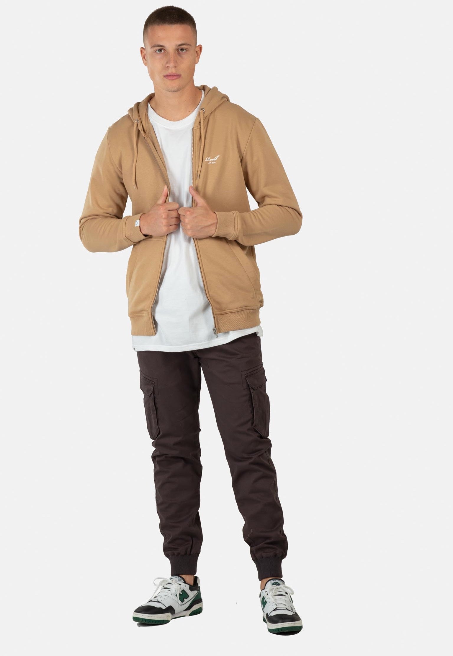 REELL - Reflex Rib Cargo Reddish Brown - Pants | Men-Image