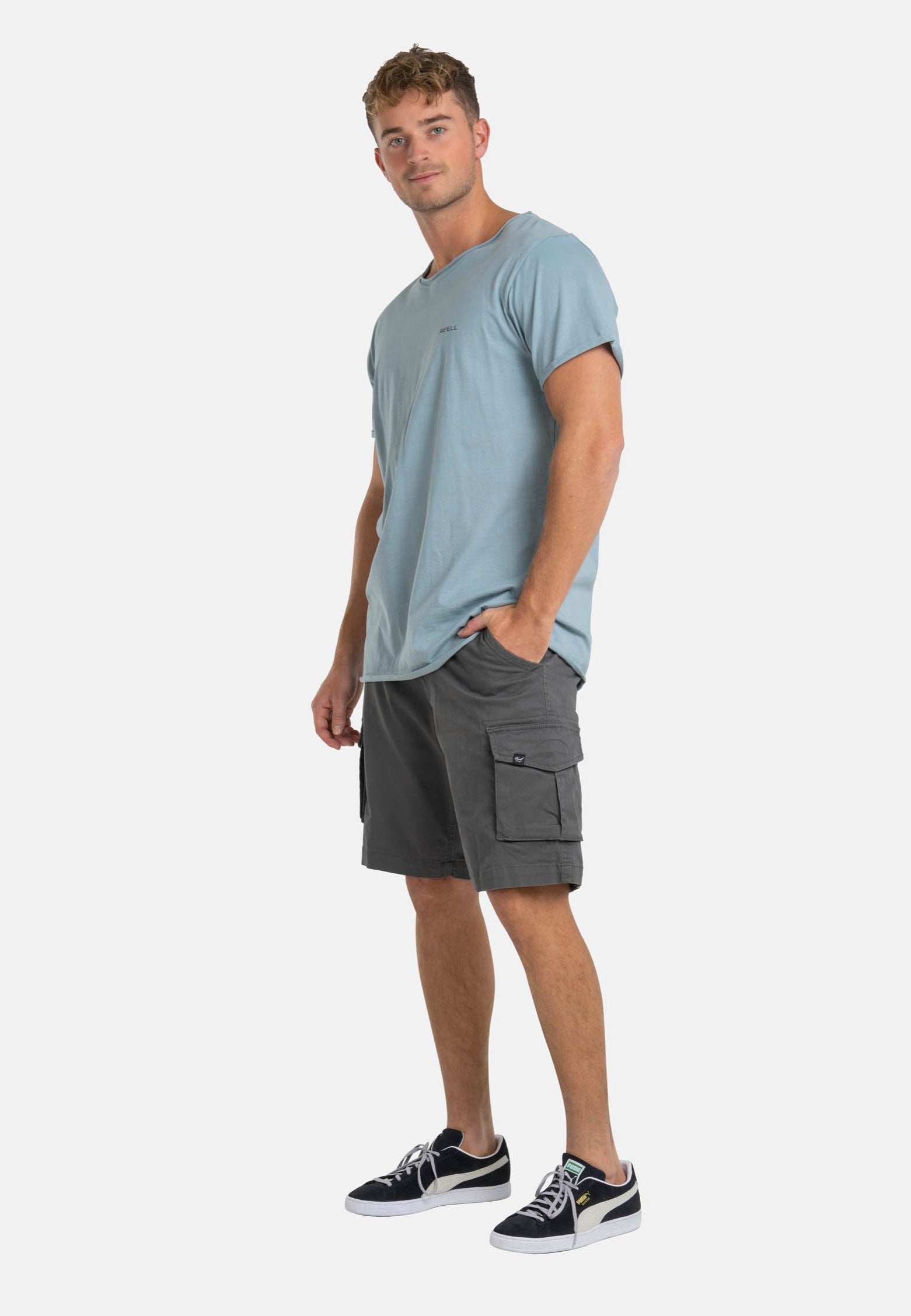 REELL - City Cargo Vulcan Grey - Shorts | Men-Image