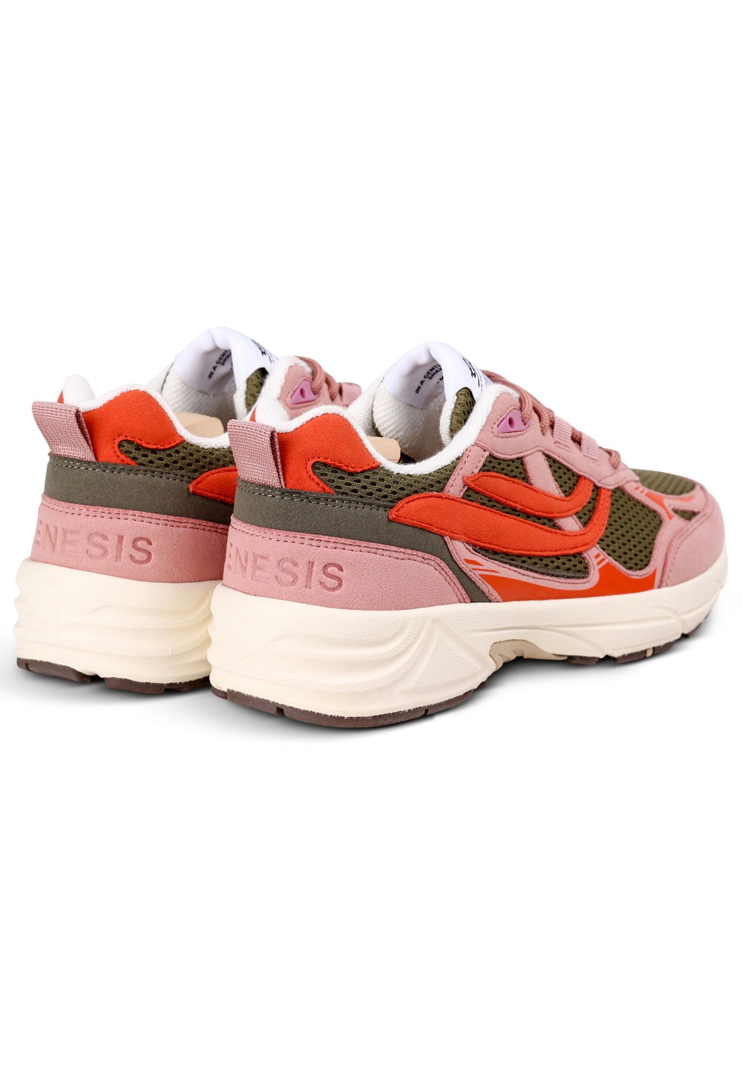 Genesis Footwear - G-Eco`99 Multi Colour Old Rose/Olive/Orange - Girl Shoes | Women-Image